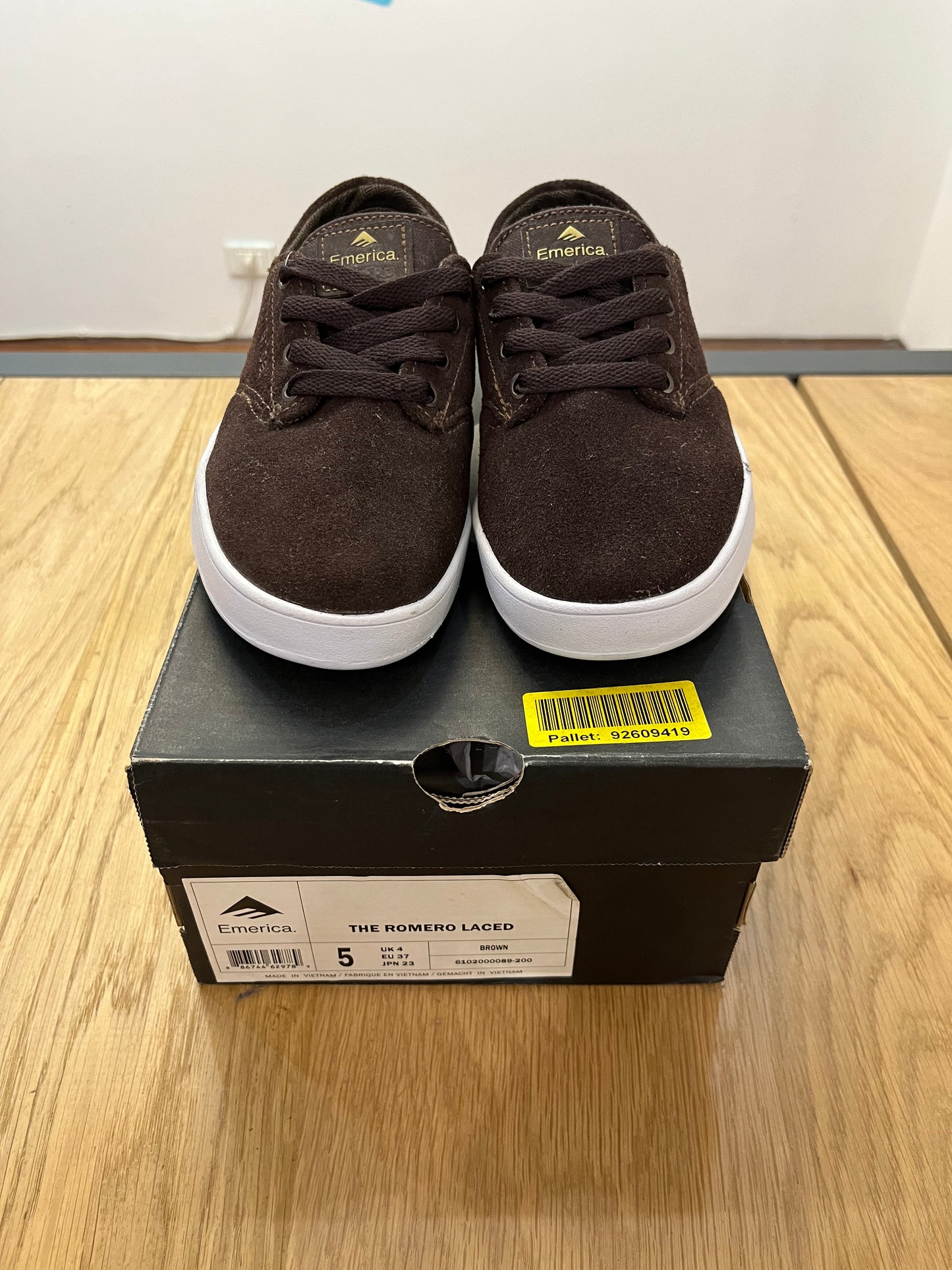 Scarpe Emerica The Romero Laced nuove con scatola (G313)