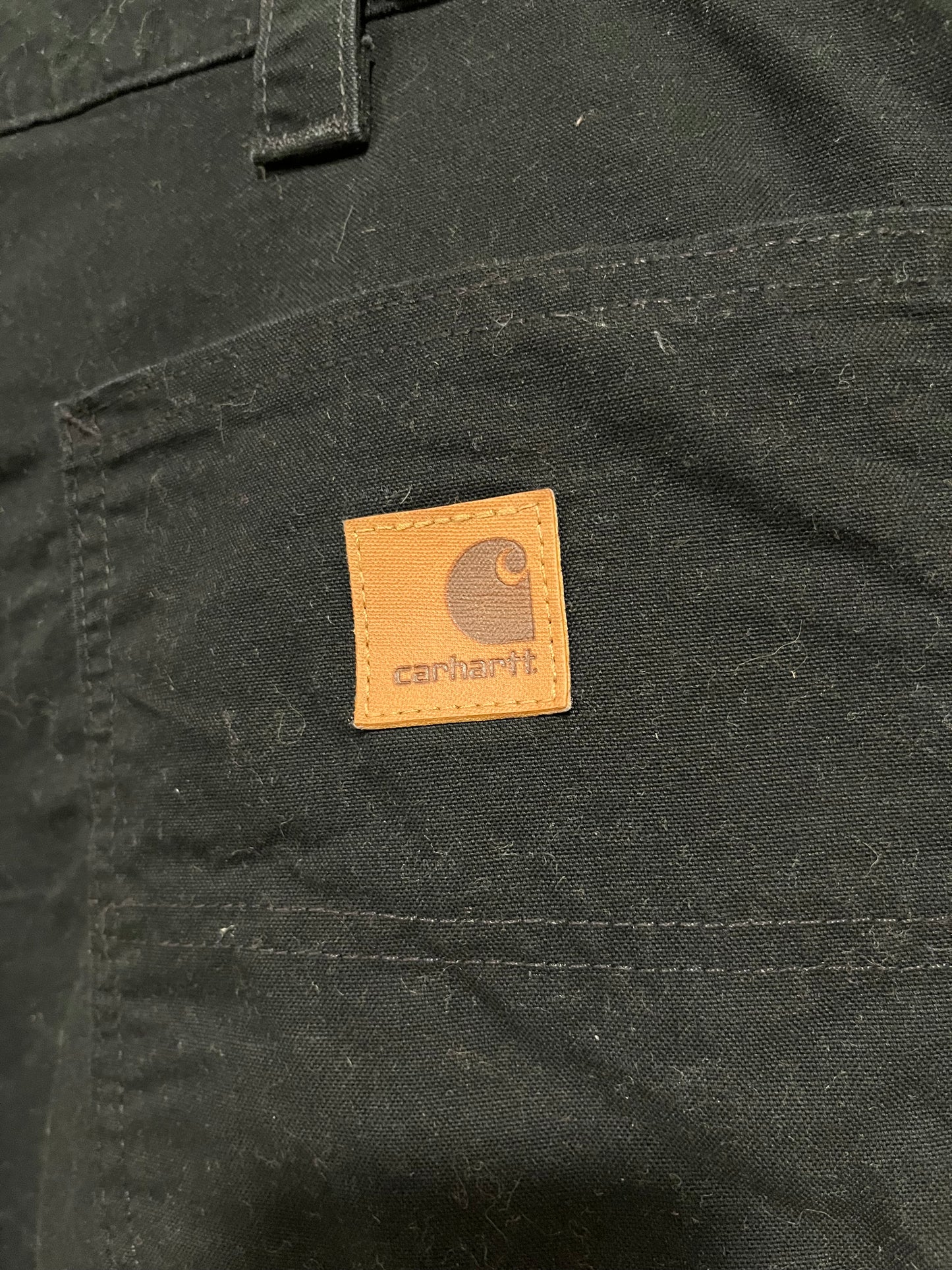 Jeans Carhartt single knee black (H136)