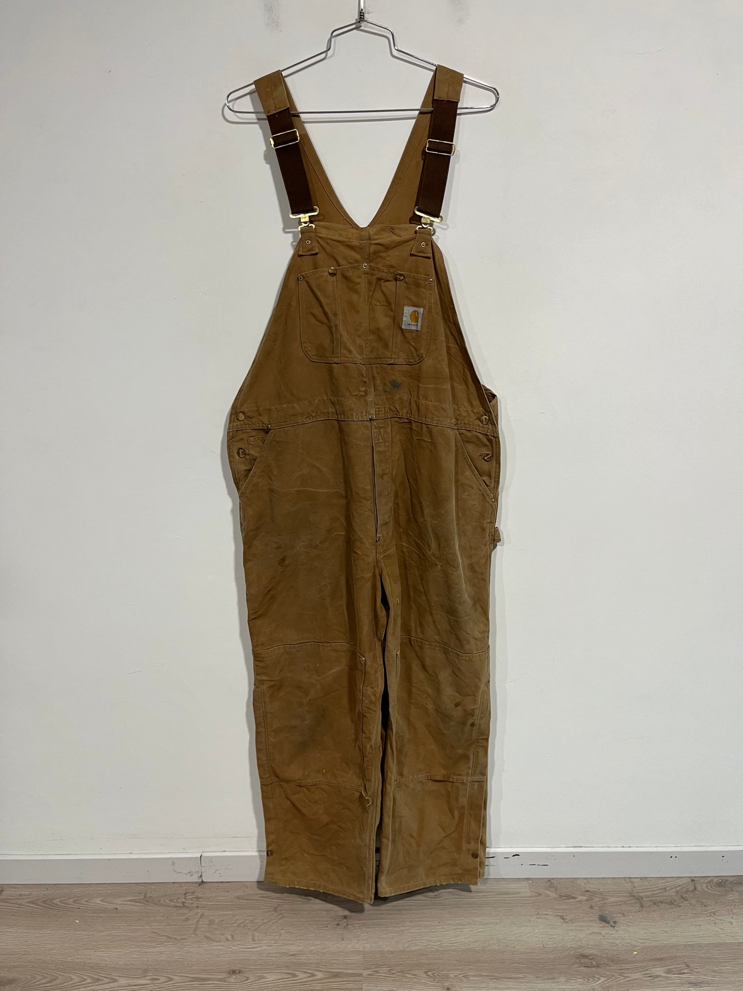 Salopette Carhartt Double knee heavy worn (F026)