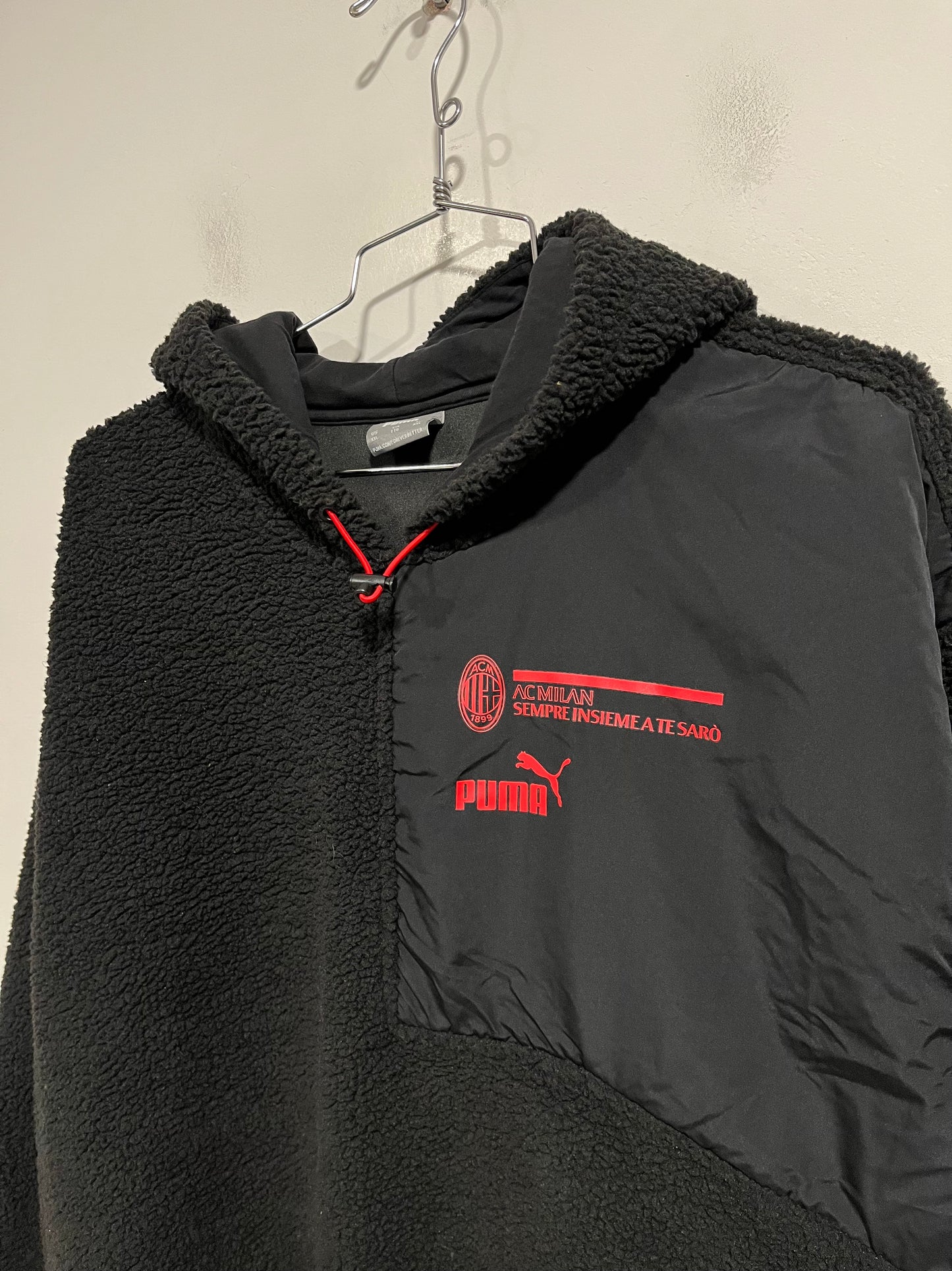 Felpa in Pile Puma official AC Milan calcio (G901)