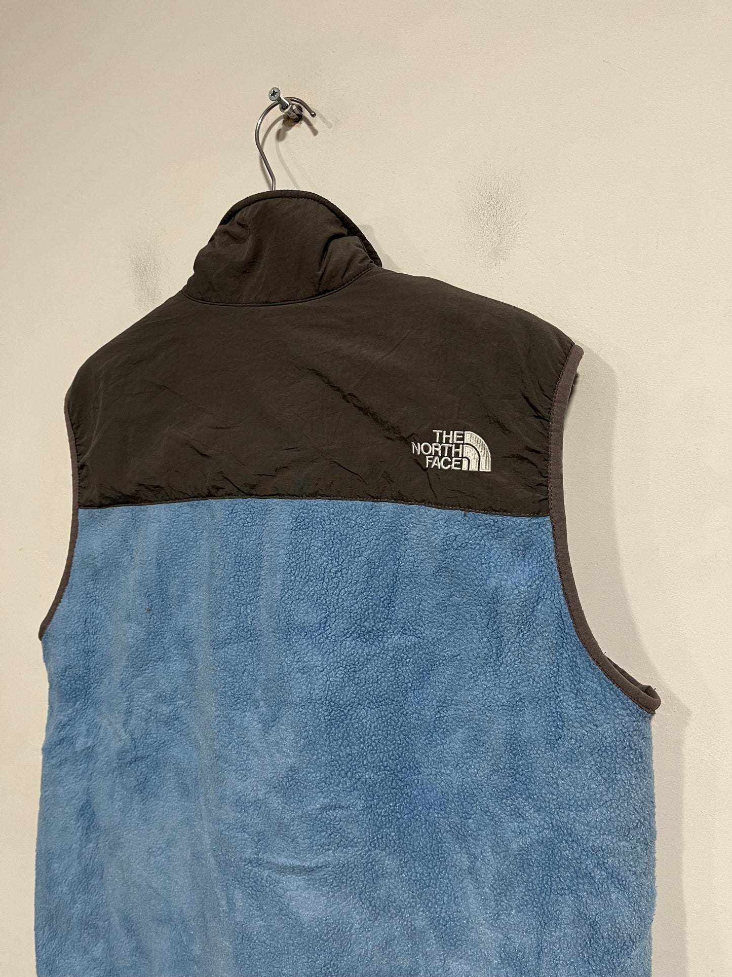 Gilet in pile The North Face azzurro (F489)