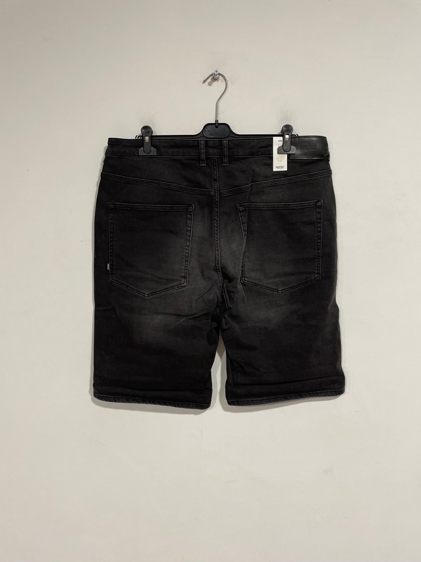 Shorts in jeans Wesc nuovo con cartellino (D688)