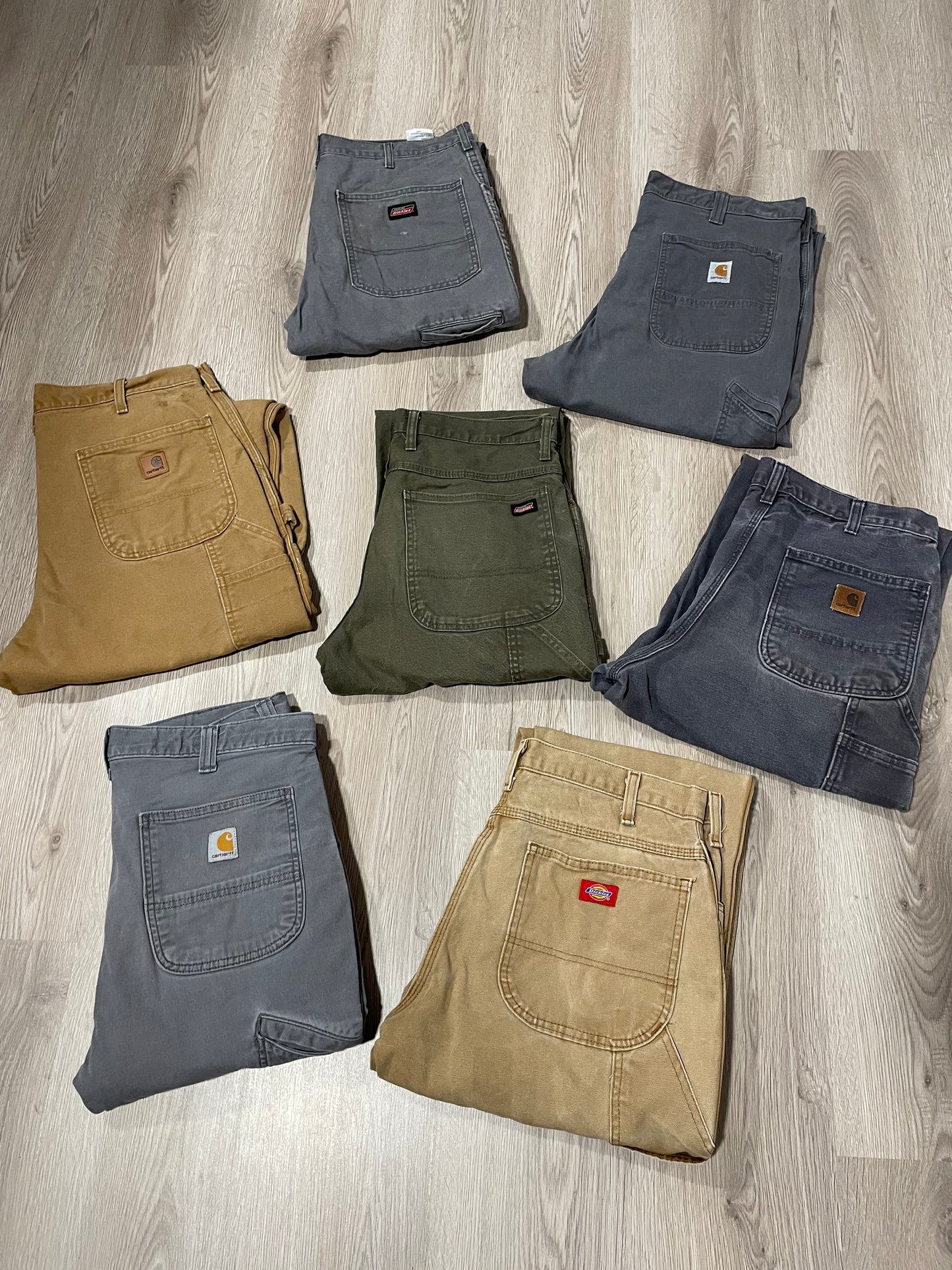 Box Stock Jeans e pants Carhartt e Dickies BIG SIZE (da W40 in su)