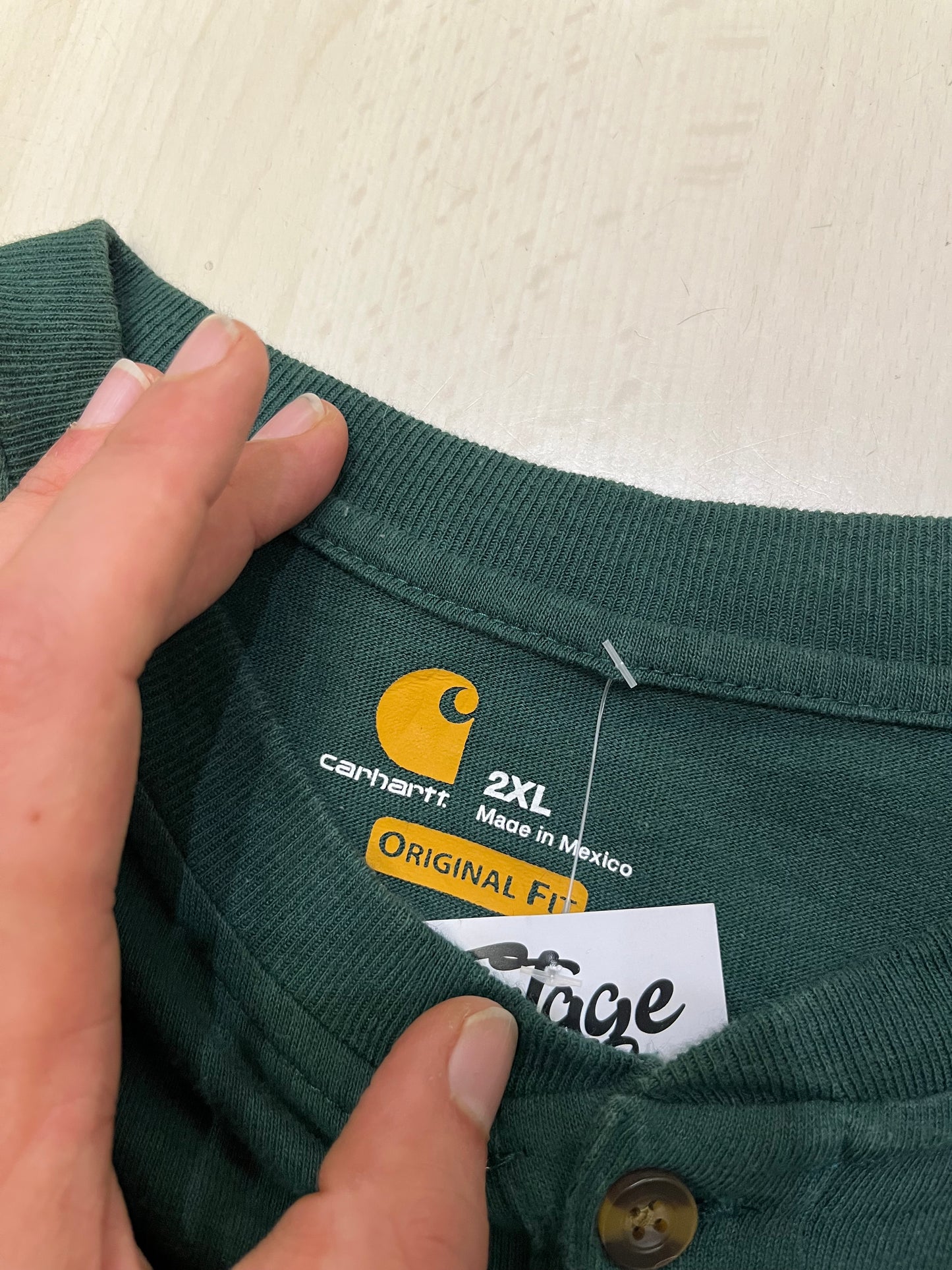 T shirt manica lunga Carhartt usa (G602)