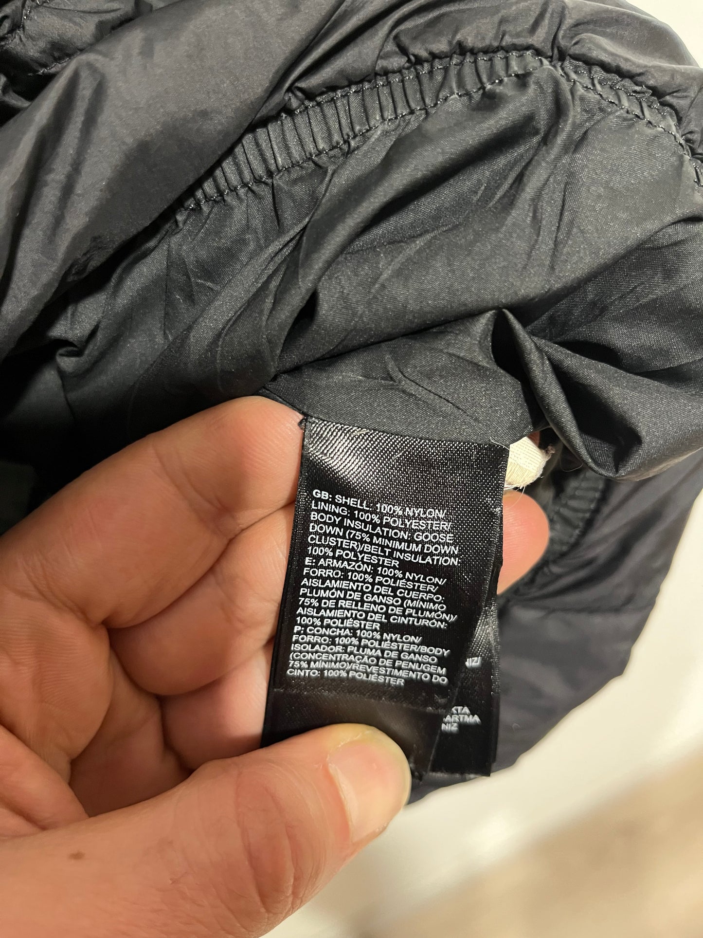 Giubbotto piumino The North face (G784)