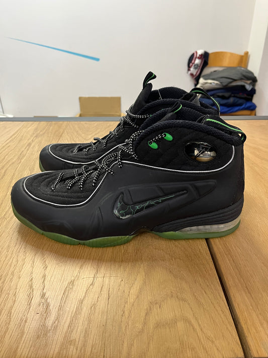 Rare scarpe Nike Air 1/2 Cent Green Spark Black Penny 2009 (H017)