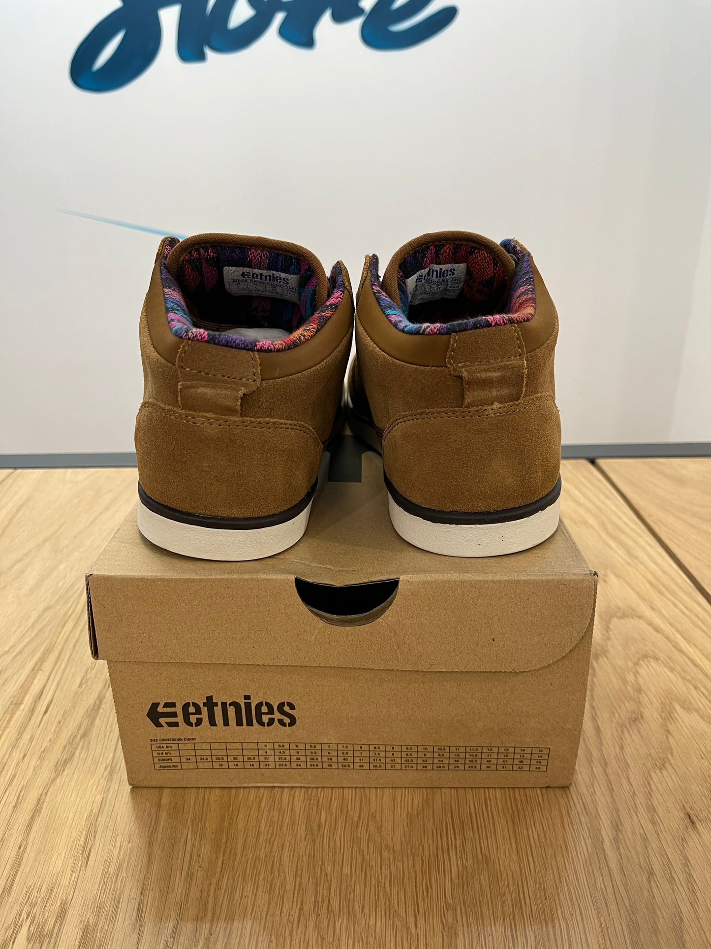 Scarpe Etnies Jefferson MID smu nuove con scatola (F446)