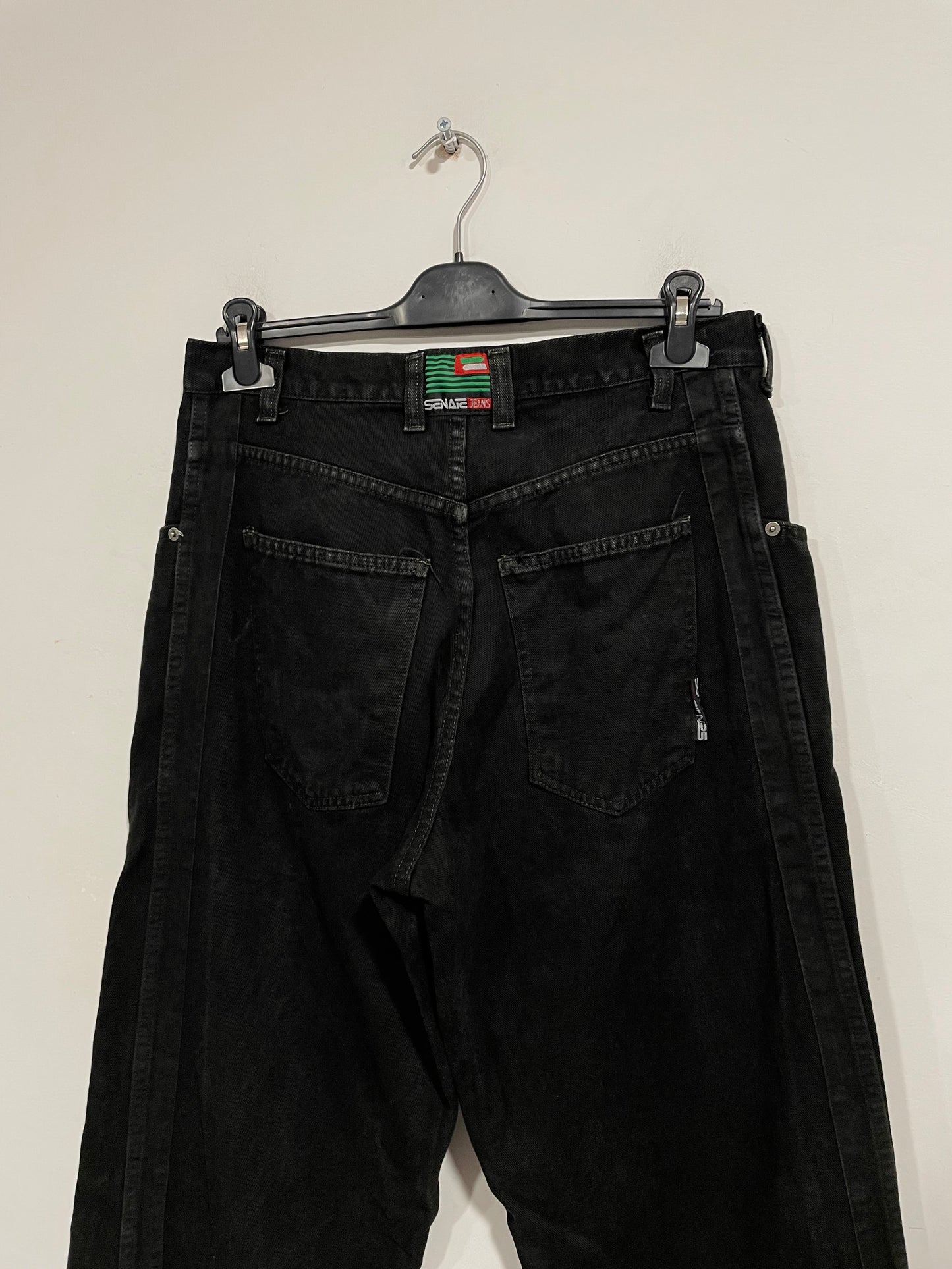 Jeans baggy Nero Senate jeans made in USA (D505)