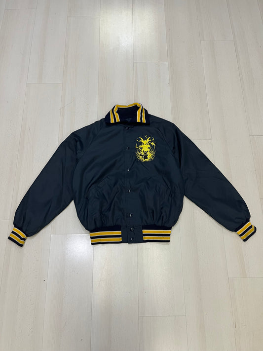 Giubbotto bomber Butwin Made in USA Custom pokemon Pikachu (G914)