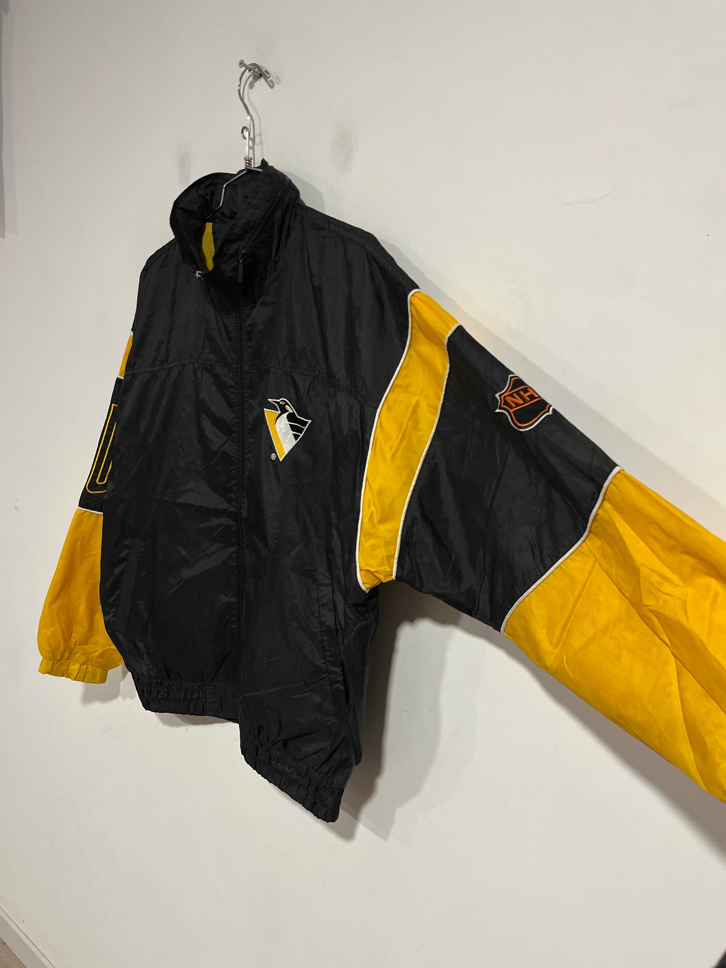 Rara giacca a vento anni 90 Starter Pittsburgh Penguins (G308)
