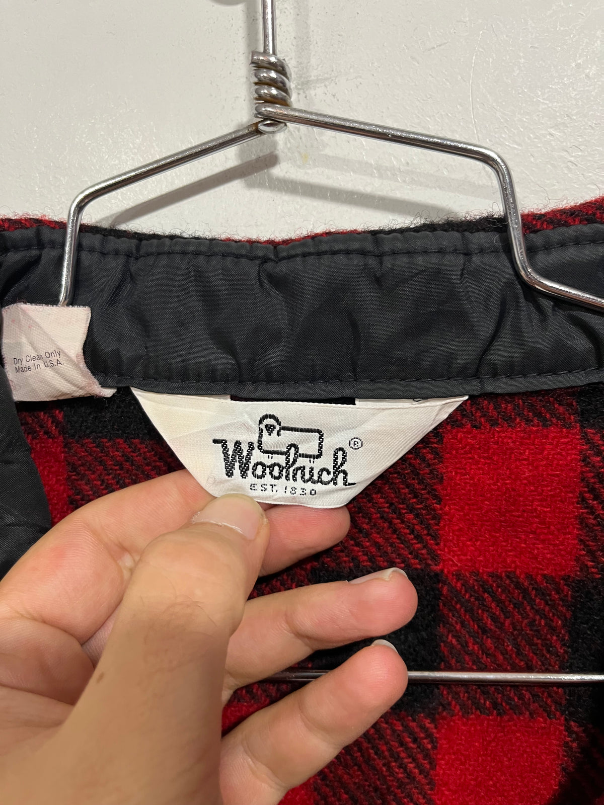 Giacca camicia in flanella Woolrich (H319)