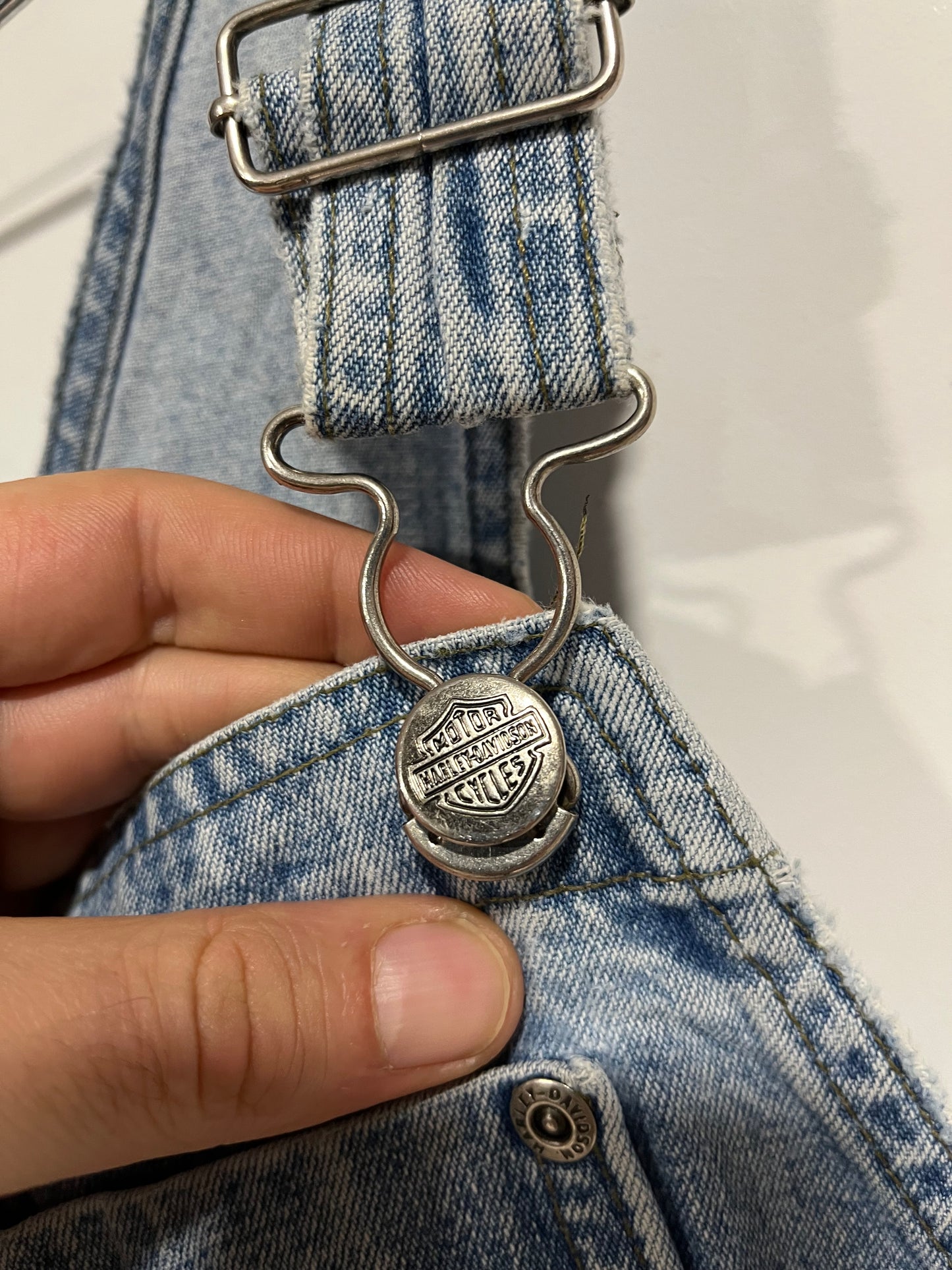 Rara salopette Harley Davidson vintage (G625)