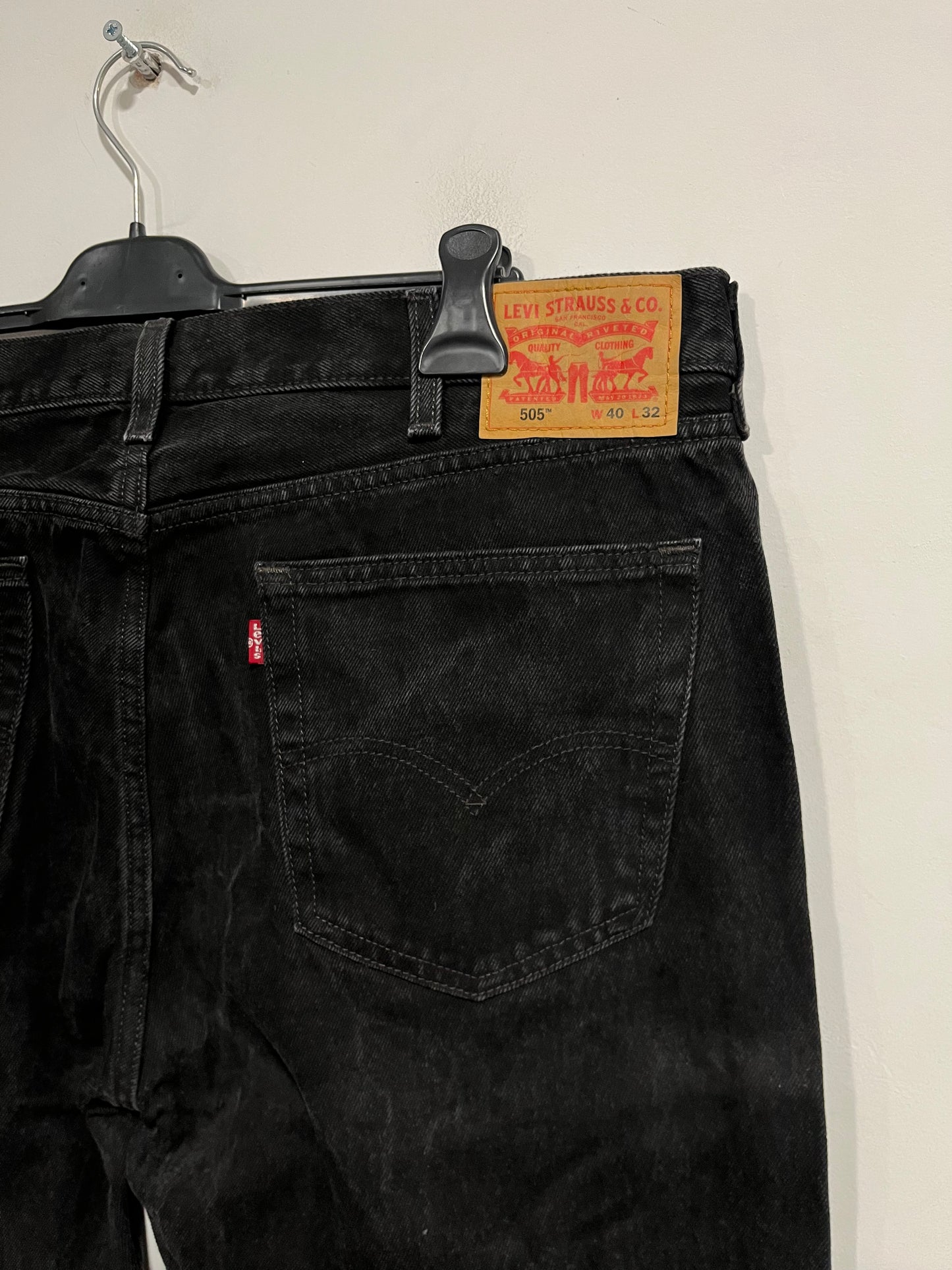 Jeans Levis 505 nero (G757)