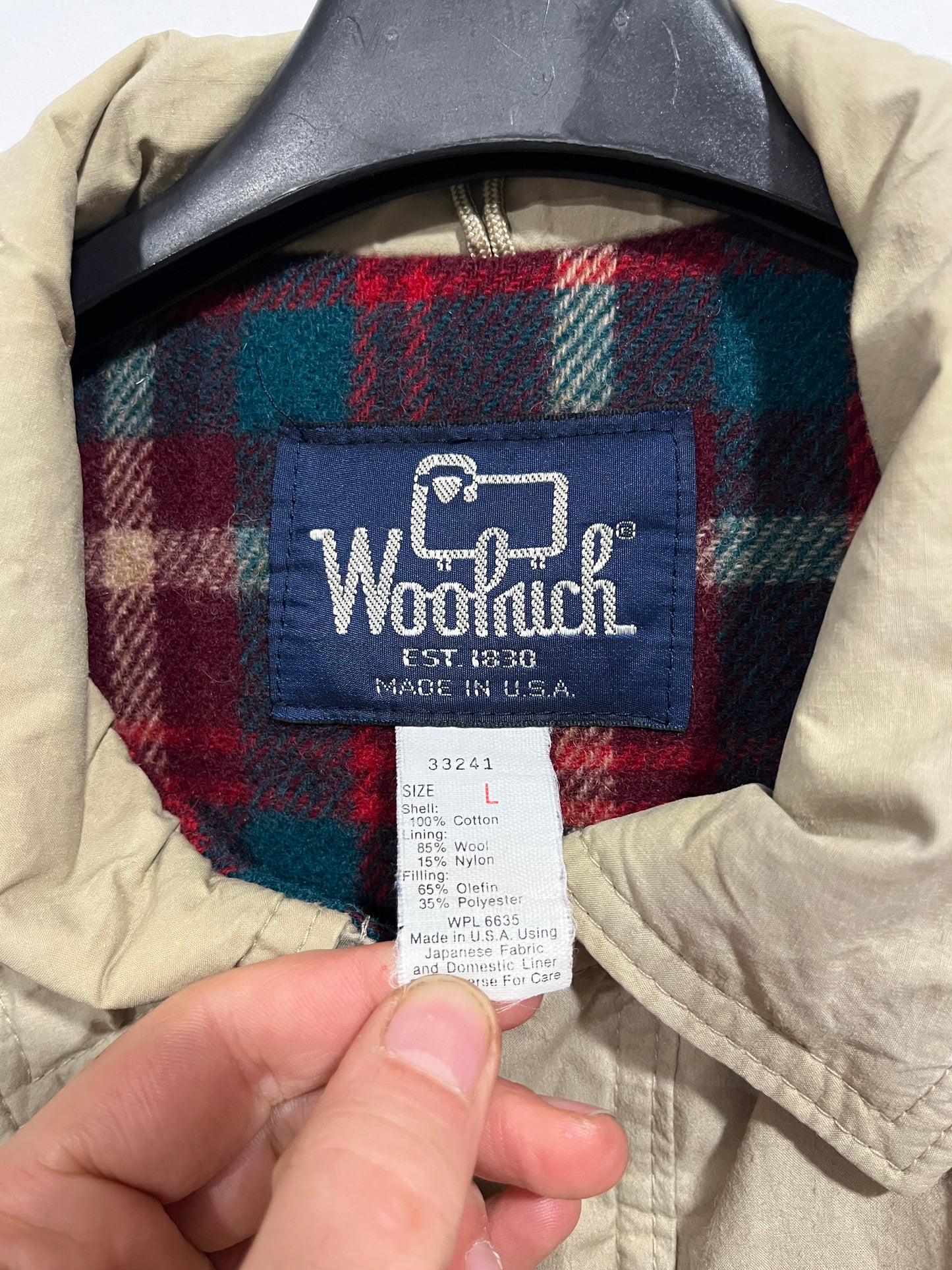Gilet Woolrich Made in USA (G729)