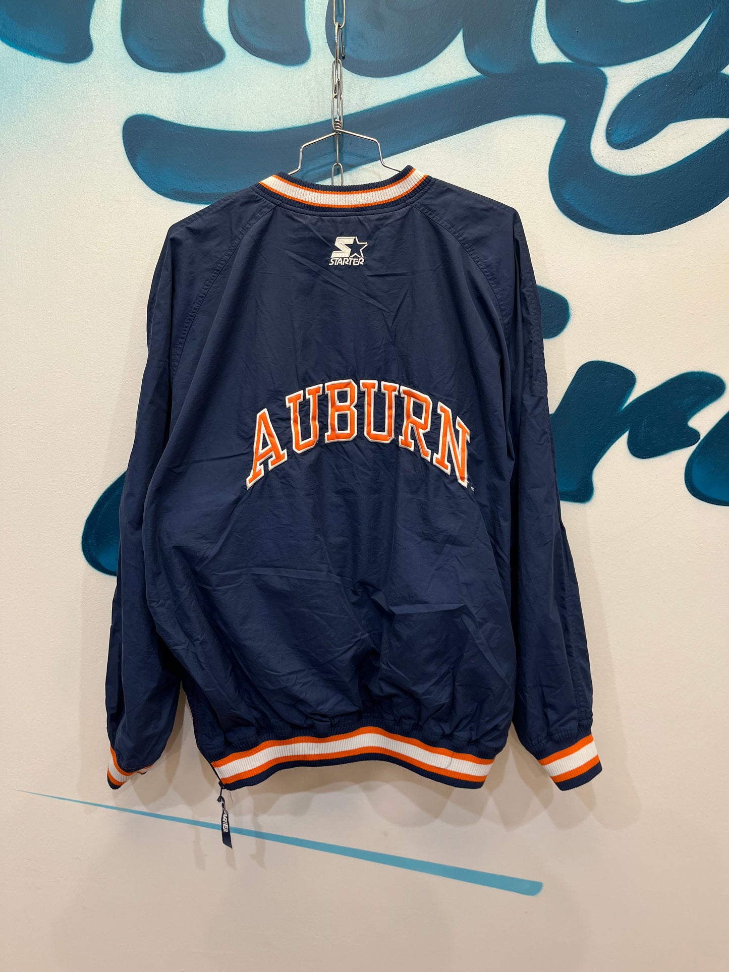 Giubbottino tracktop a casacca Starter Auburn Tigers (F137)