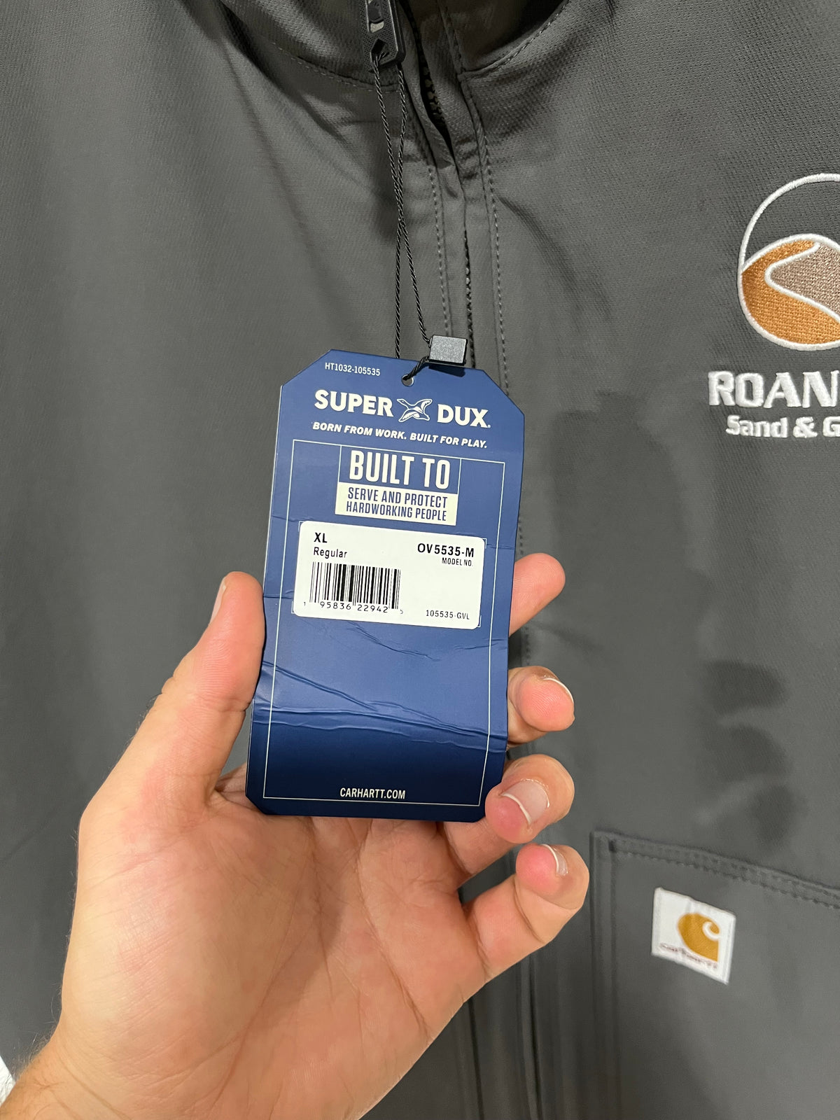 Raro Gilet Carhartt super dux (H283)