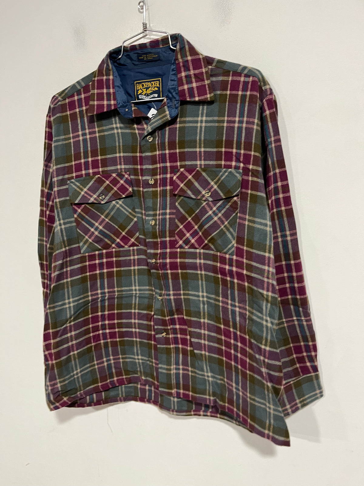 Camicia in flanella Backpacker outdoor (H314)