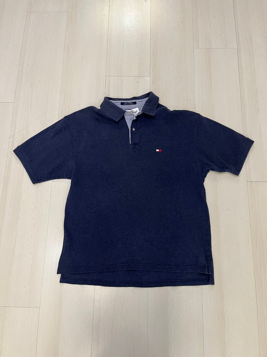 Polo Tommy Hilfiger blu (H123)