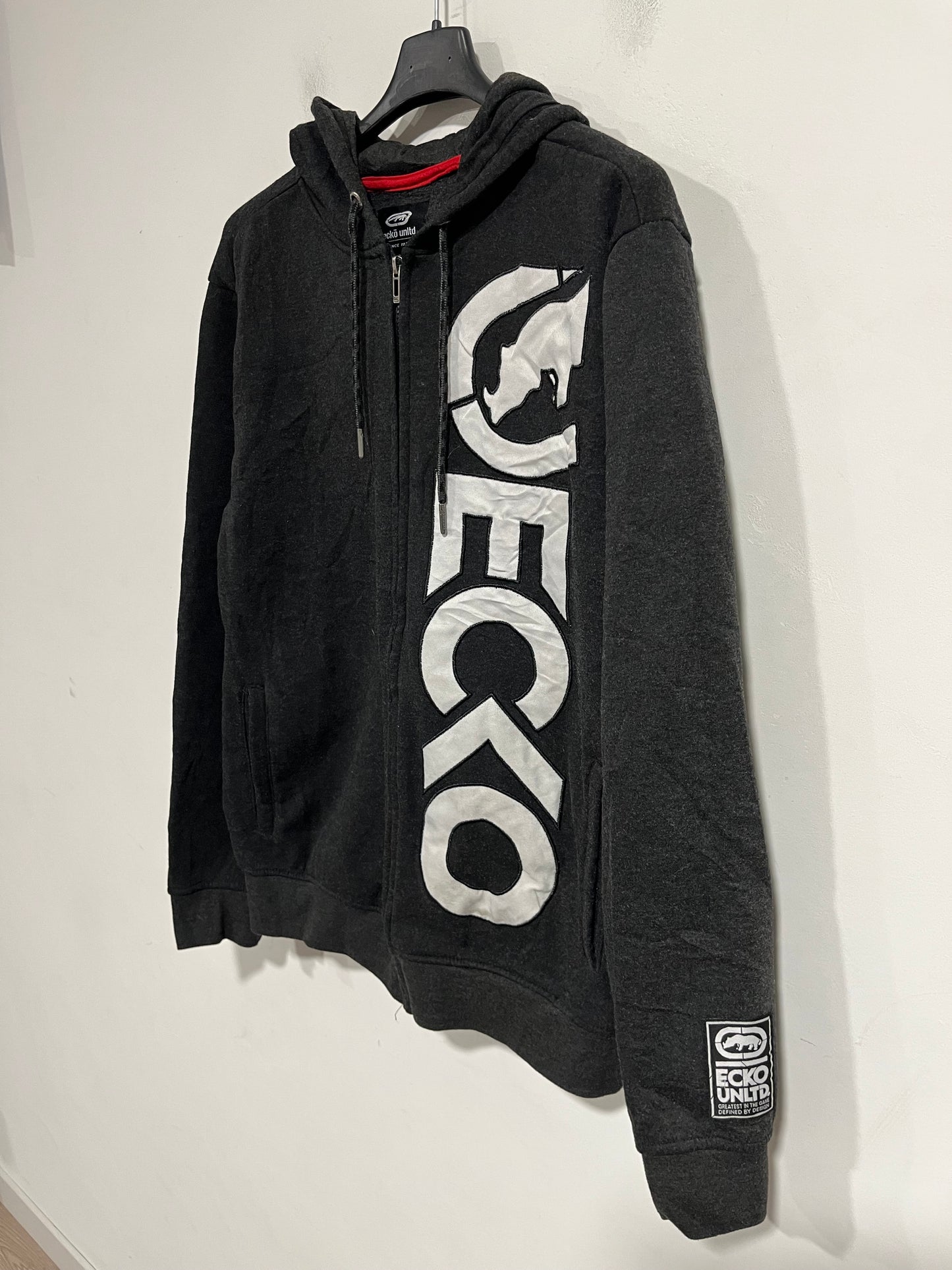 Felpa Ecko con zip y2k (H201)