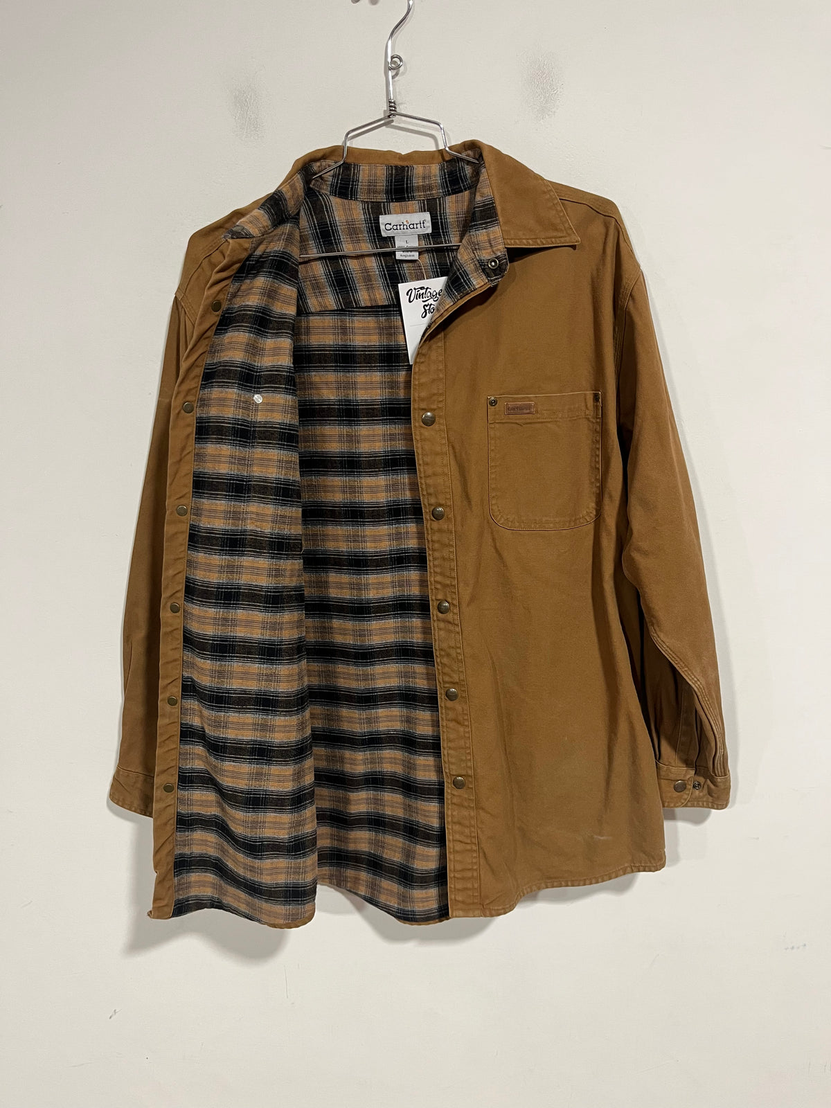 Giacca camicia Carhartt flannel lined (H289)