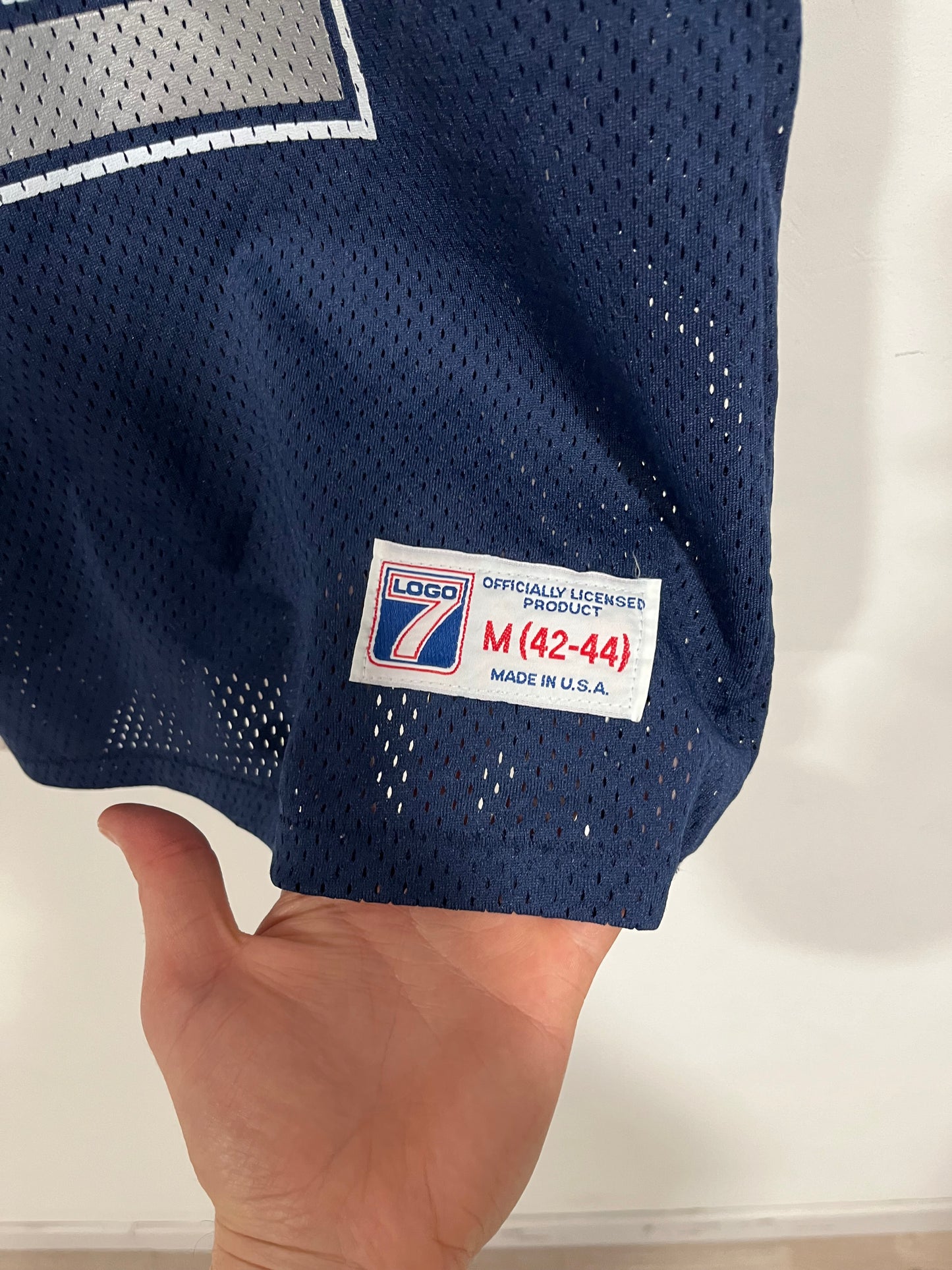 Rara maglia NFL Logo 7 anni 90 (G261)