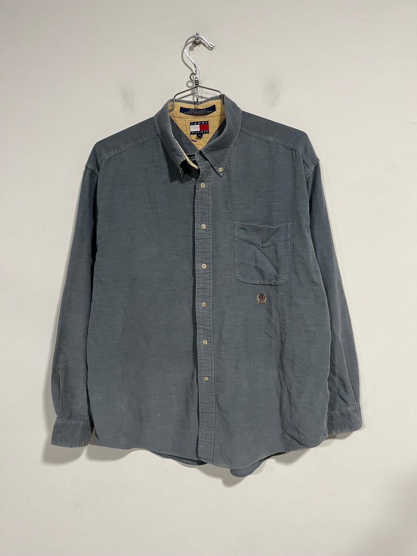 Camicia Tommy Hilfiger velluto (G654)