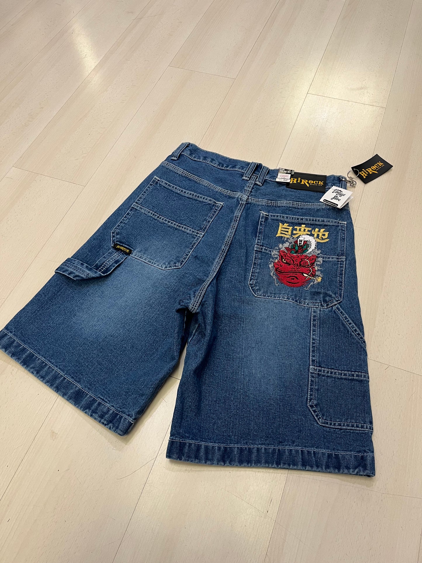 Jorts Baggy Custom Naruto Eremita dei Rospi (H221)