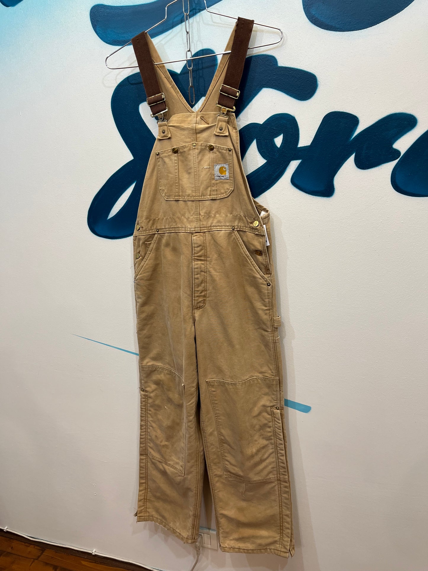 Salopette Carhartt double knee overall (F593)