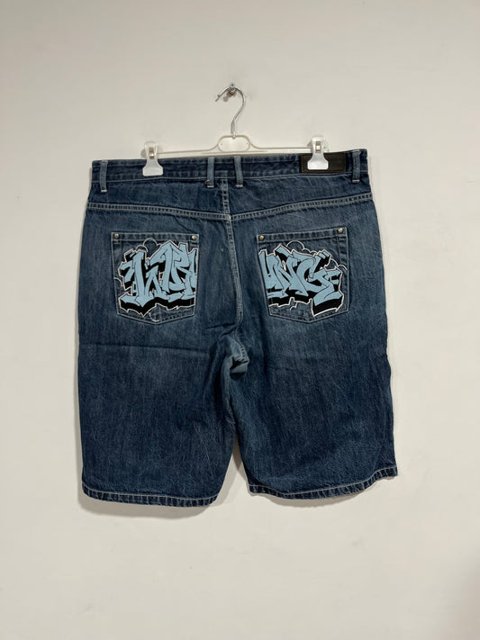 Raro shorts baggy Wrung graffiti (G463)