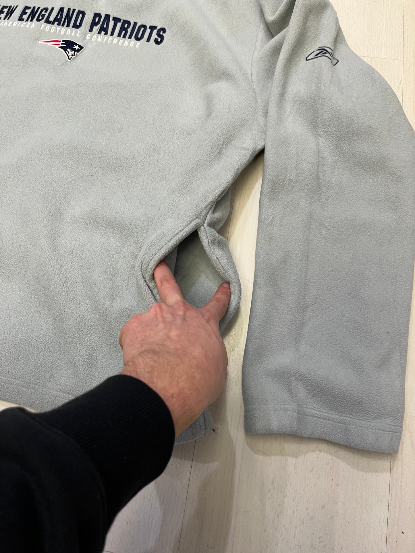 Felpa in pile NFL New England Patriots (H030)