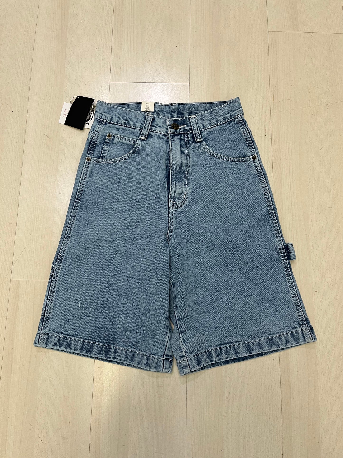 Jorts baggy con ricamo jap (H224)