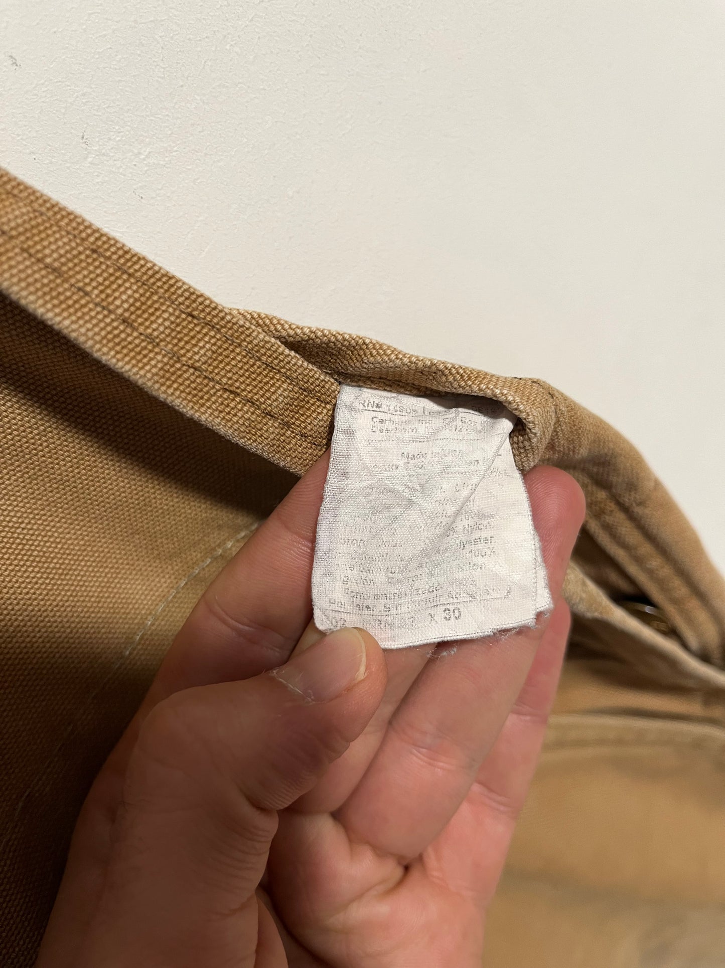 Salopette Carhartt double knee Made in usa (G636)