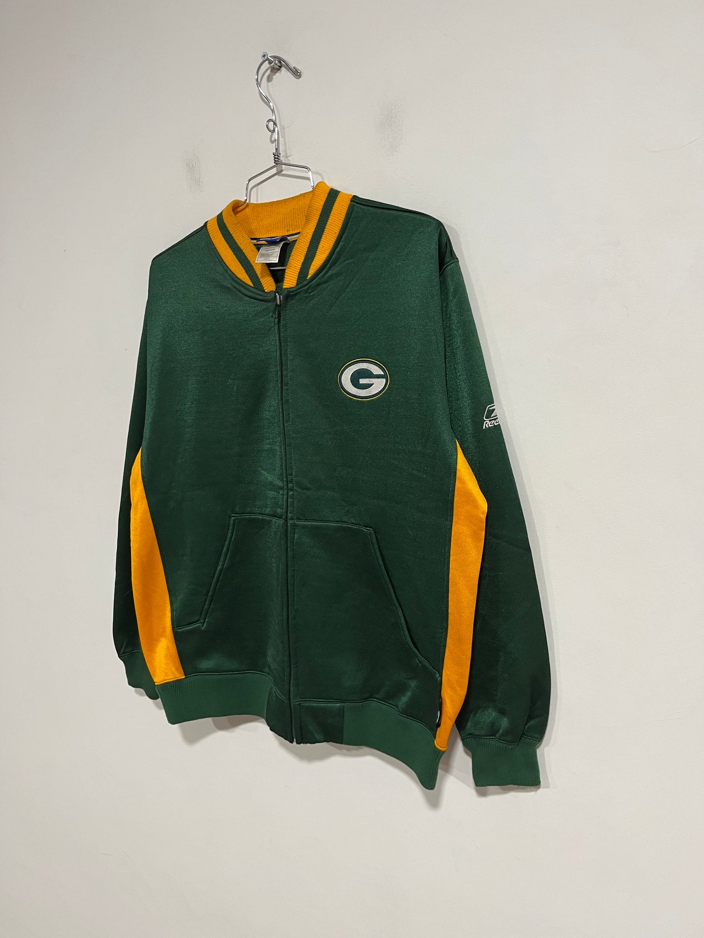 Felpa con zip Reebok NFL Green Bay Packers (F108)