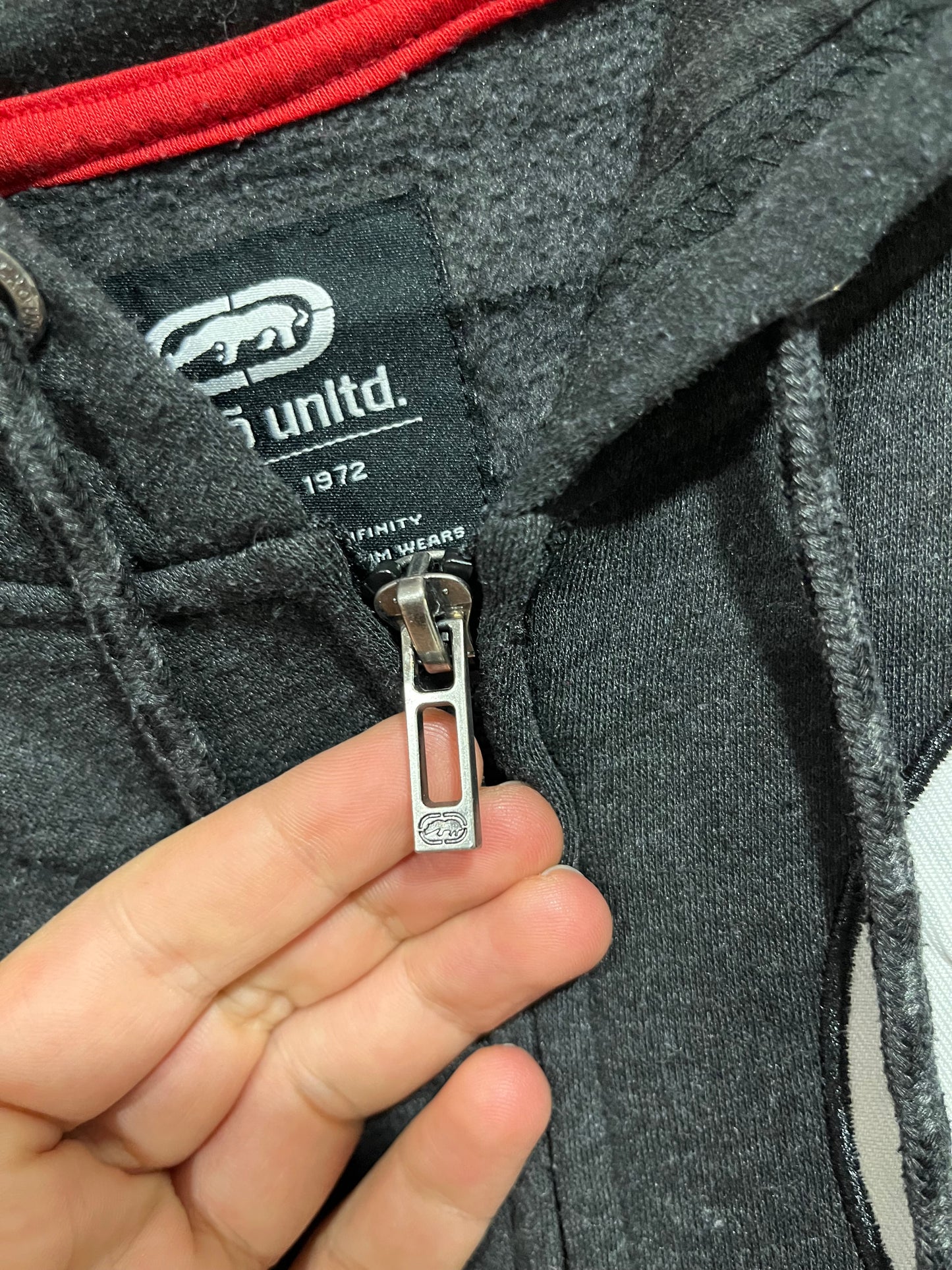 Felpa Ecko con zip y2k (H201)