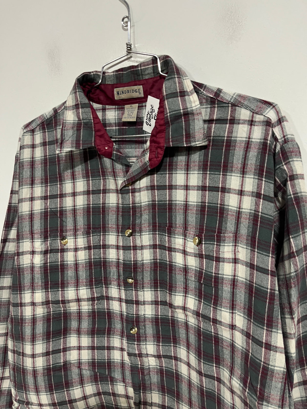 Camicia in flanella Winridge (H313)
