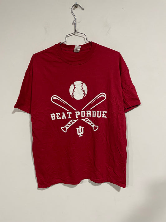 T shirt Indiana University Beat Purdue baseball (C698)