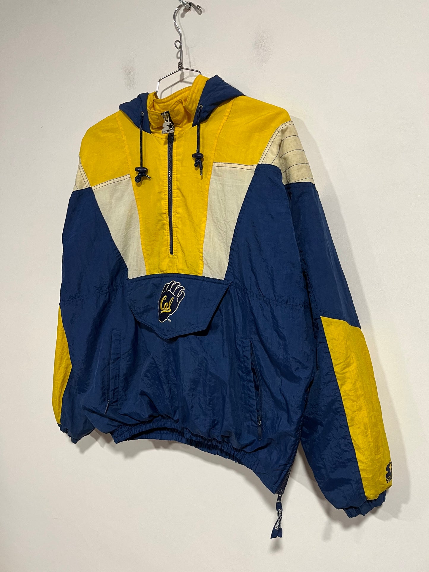 Rarissimo giubbotto Starter anni 90 California Golden Bears (F041)