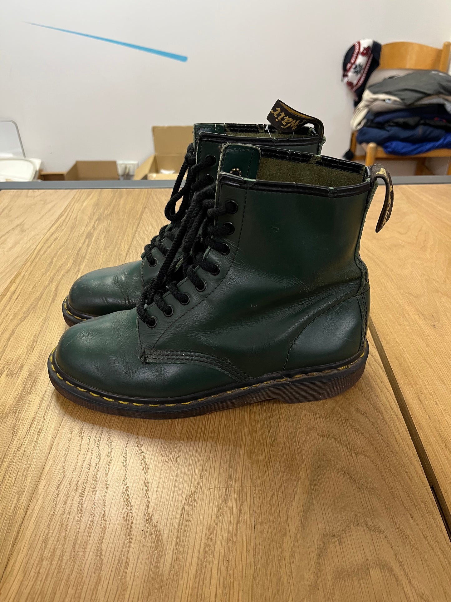 Stivaletti Dr Martens 1460 verdi (H000)