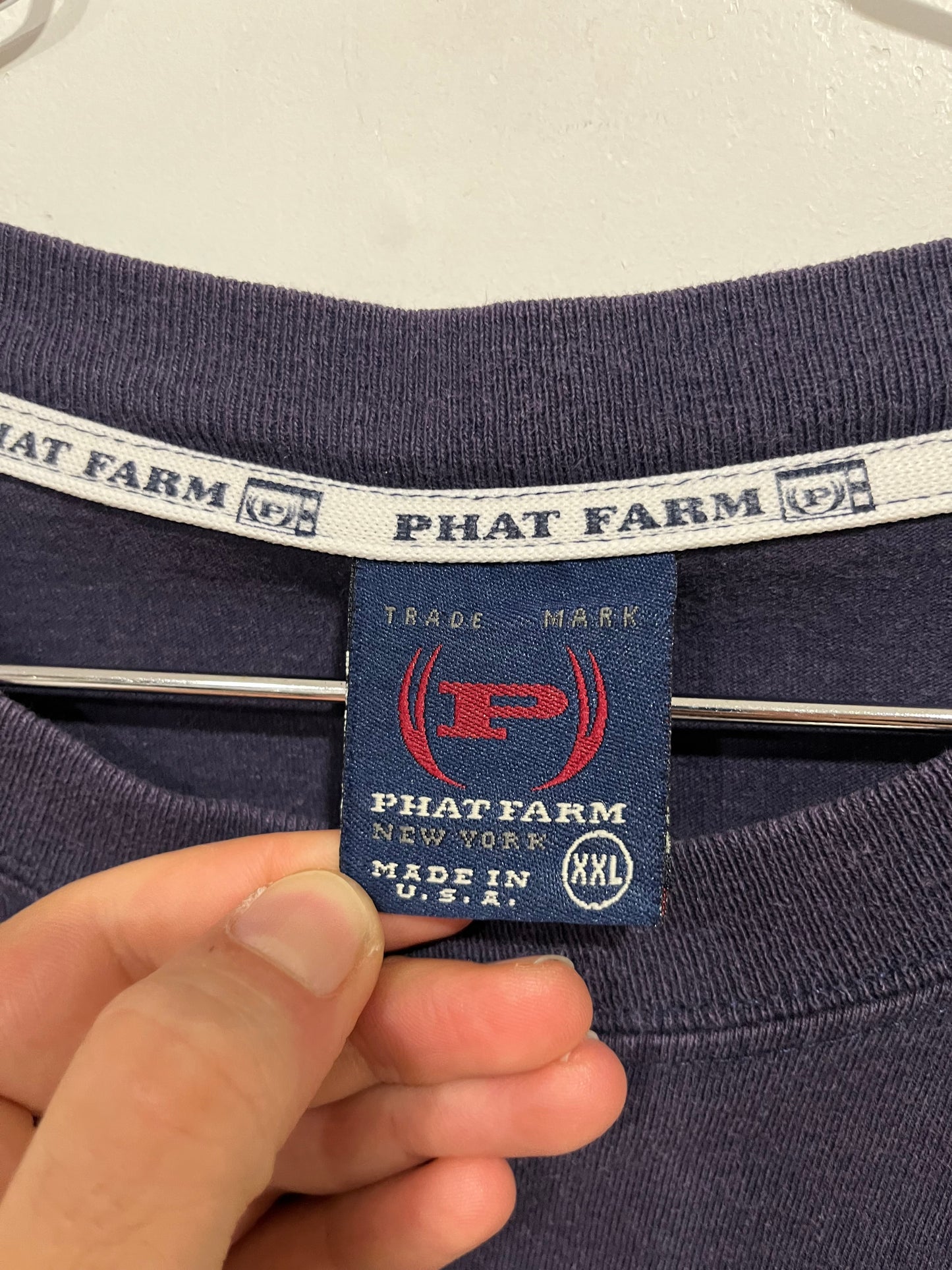 T shirt maniche lunghe Phat Farm hip hop (H214)
