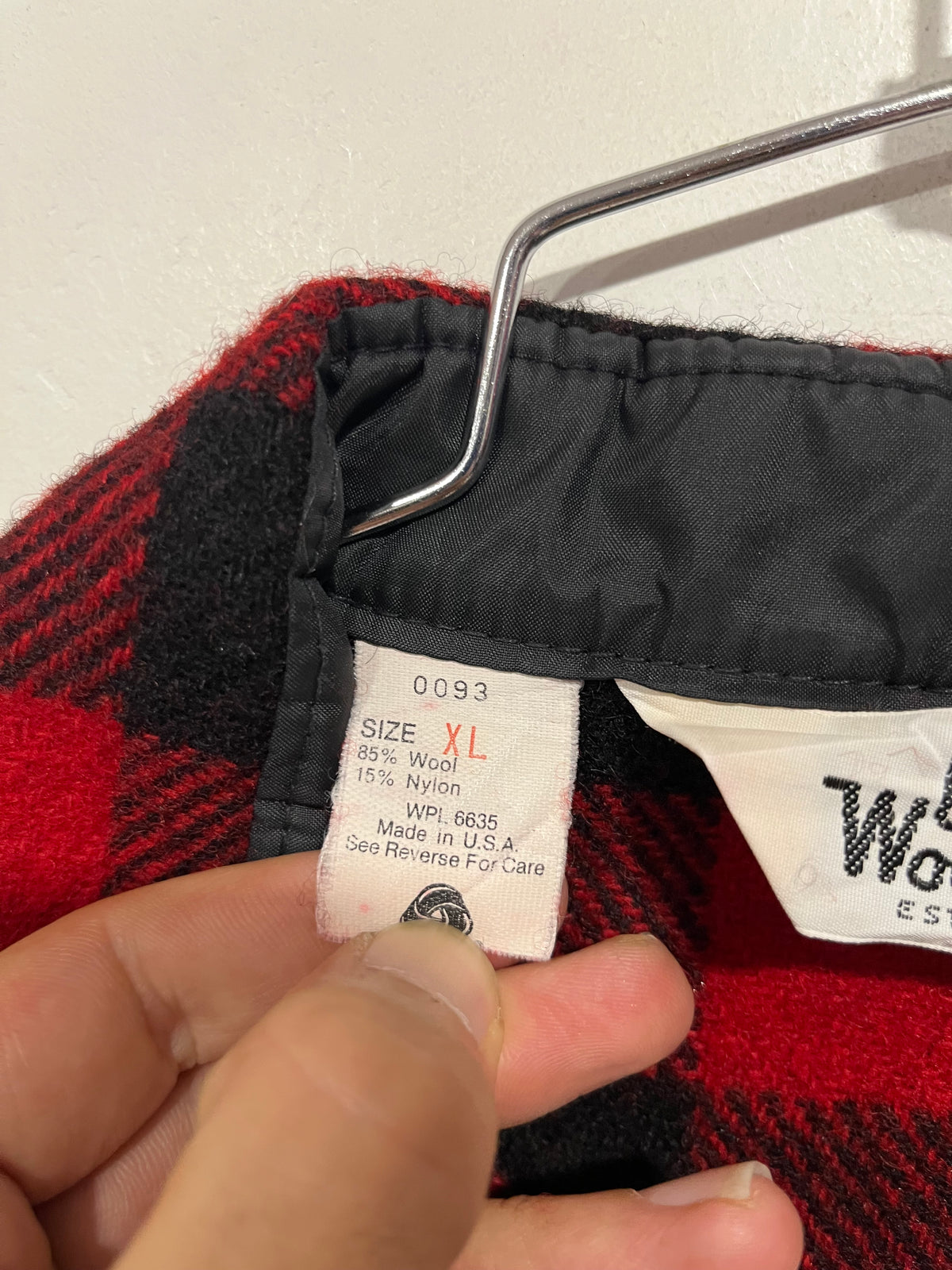 Giacca camicia in flanella Woolrich (H319)