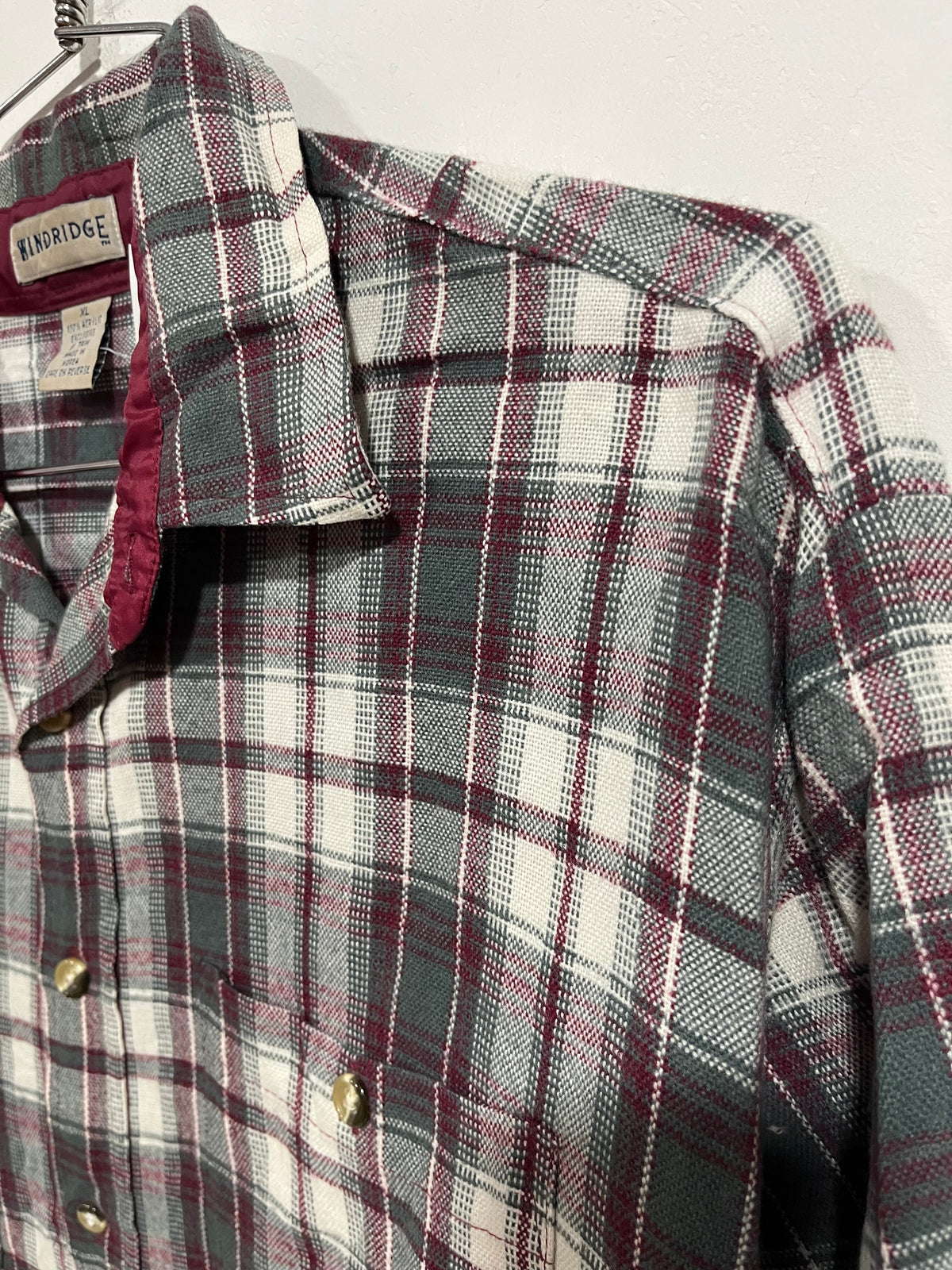 Camicia in flanella Winridge (H313)