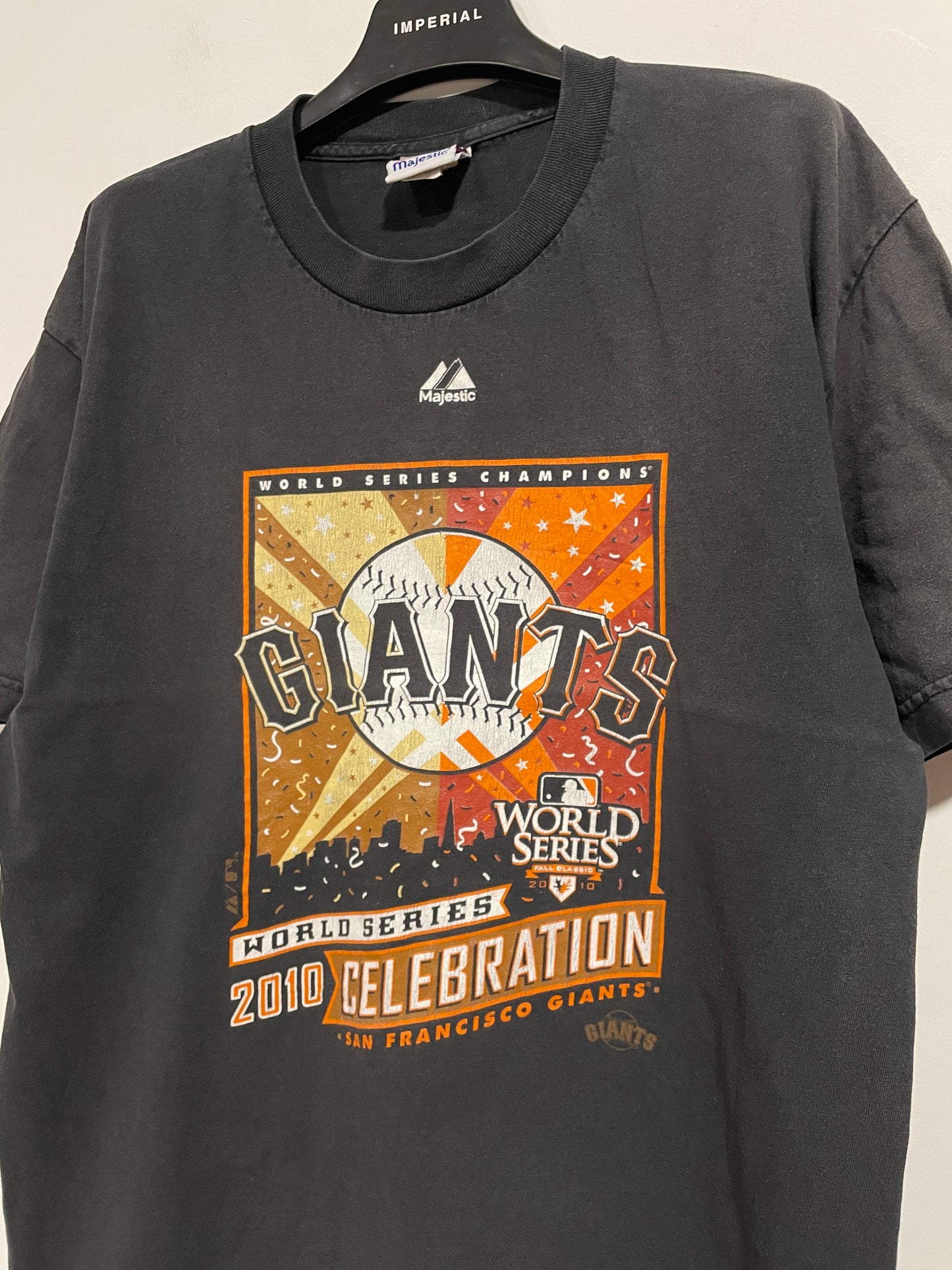 Rara t shirt Majestic celebrativa MLB Giants (MR298)