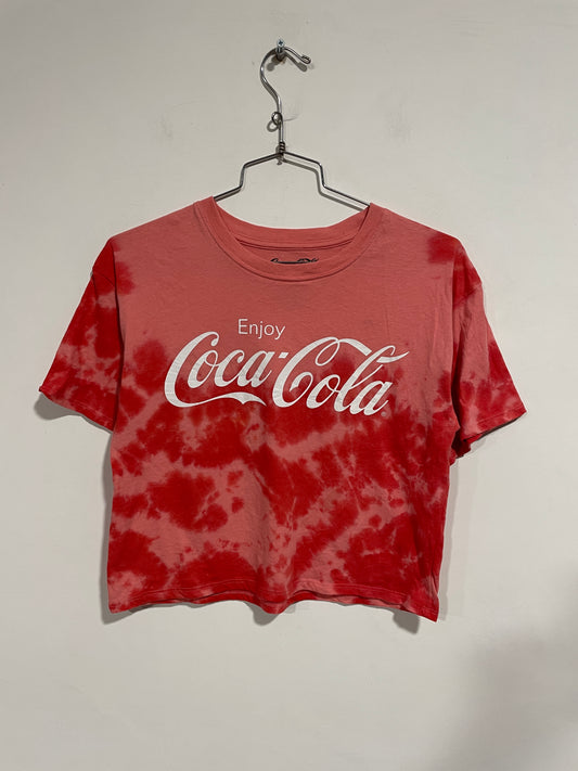 T shirt crop Tie Dye Coca Cola (MR201)