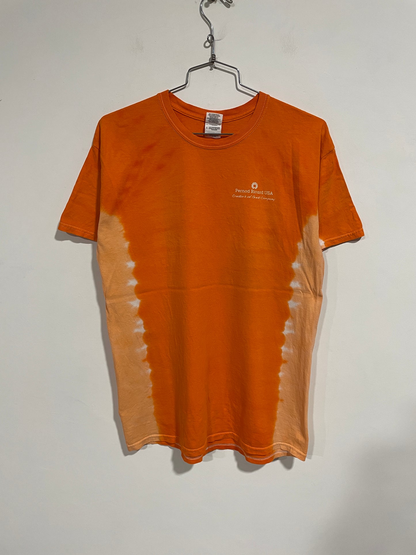 T shirt tie die arancione (MR200)