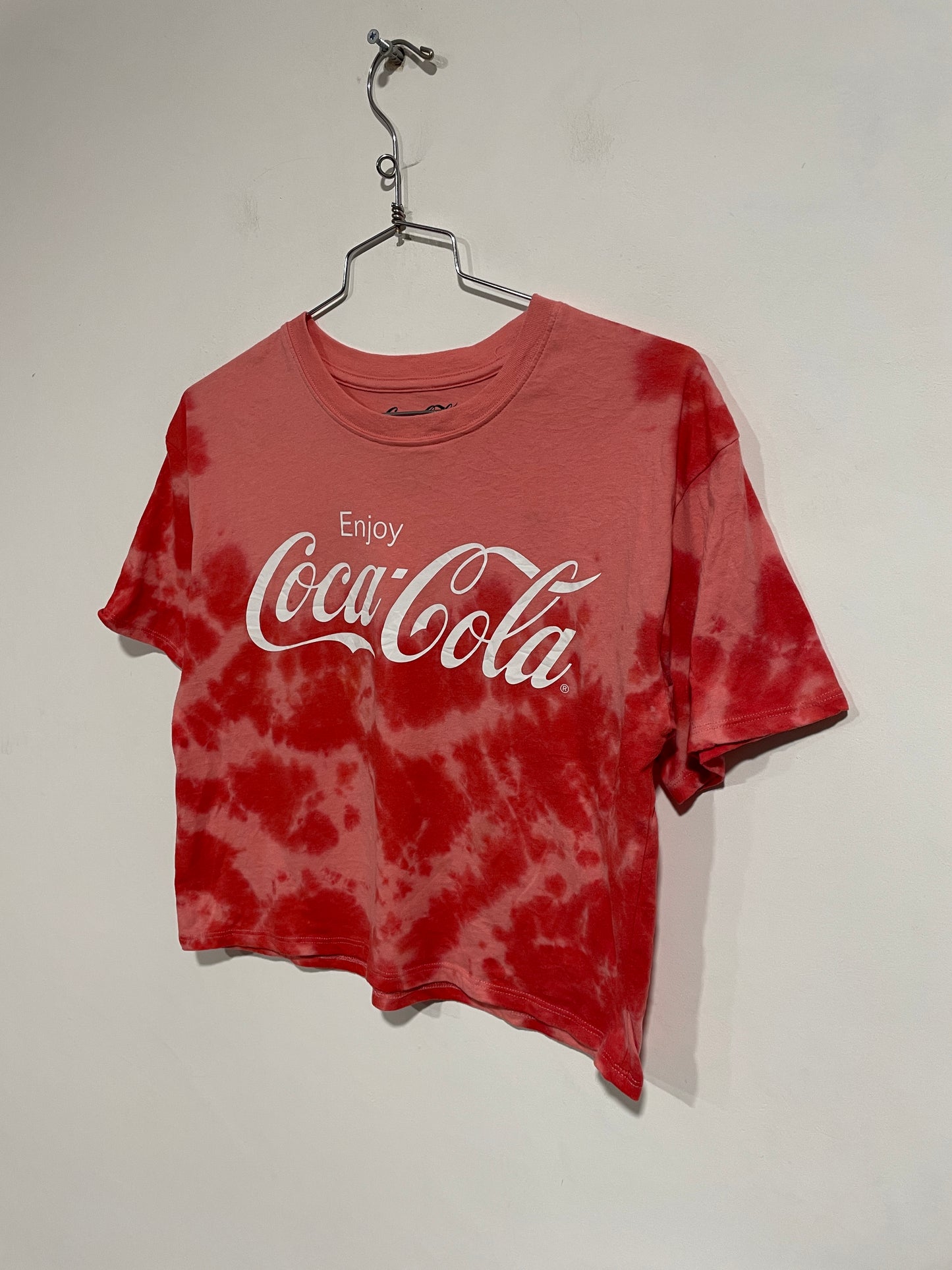 T shirt crop Tie Dye Coca Cola (MR201)