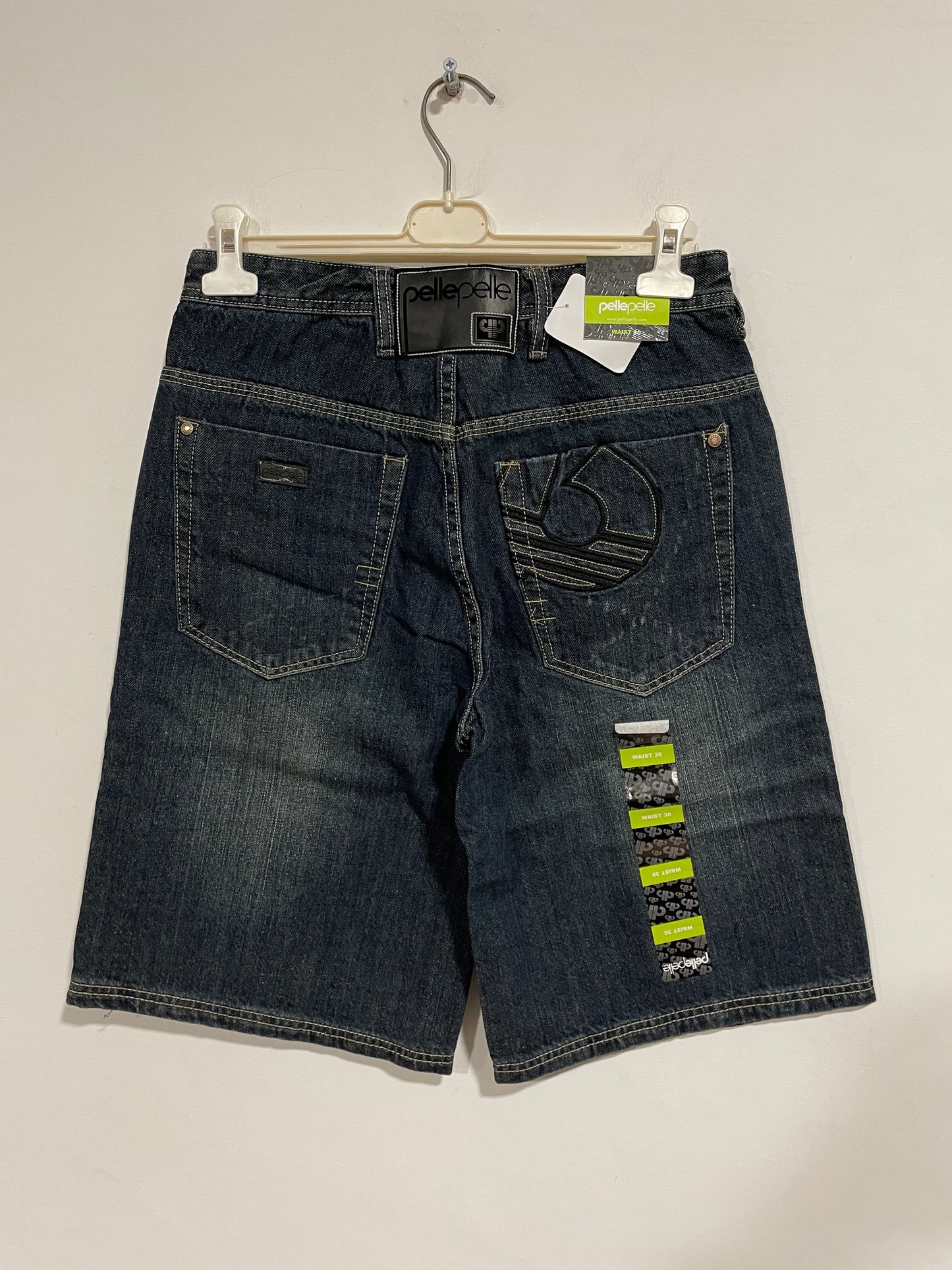 Shorts baggy Pelle Pelle nuovo (C065)