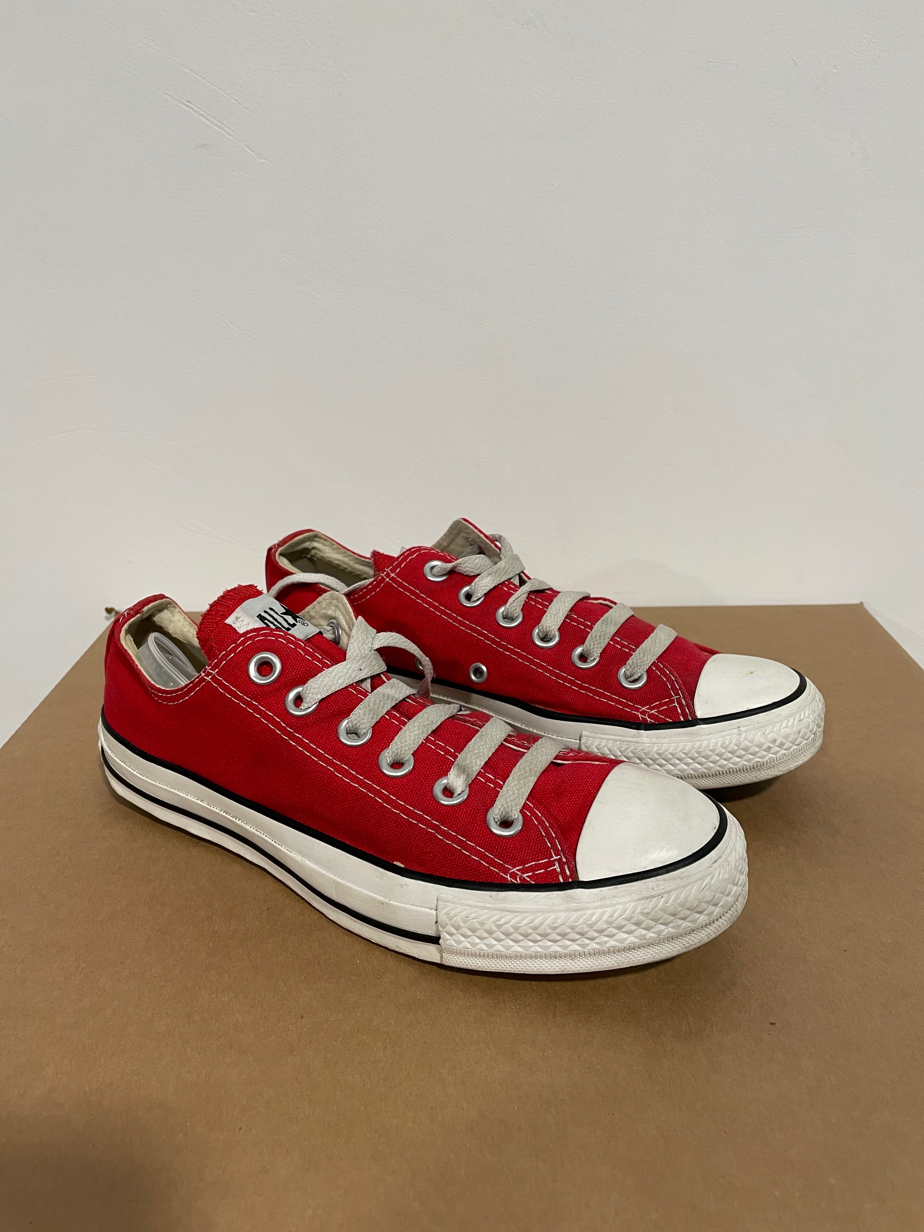 Converse hotsell rosse vintage